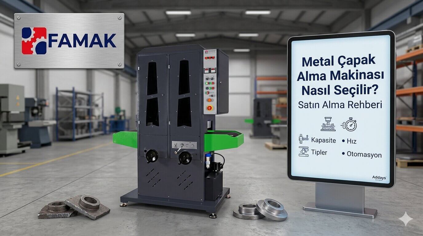 Metal Çapak Alma Makinası Nasıl Seçilir? Satın Alma Rehberi
